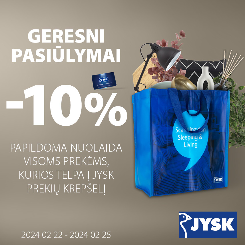 GERESNI PASIŪLYMAI