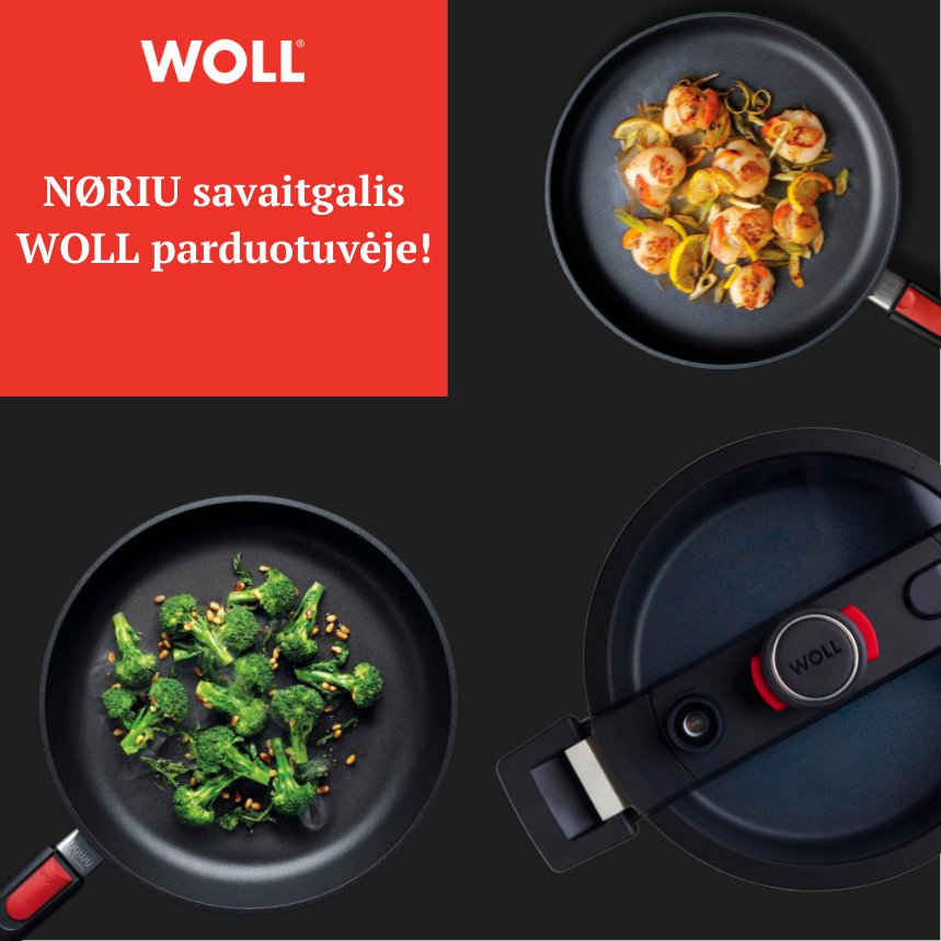 NØRIU savaitgalis WOLL parduotuvėje!