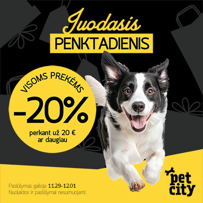 Juodasis PetCity penktadienis