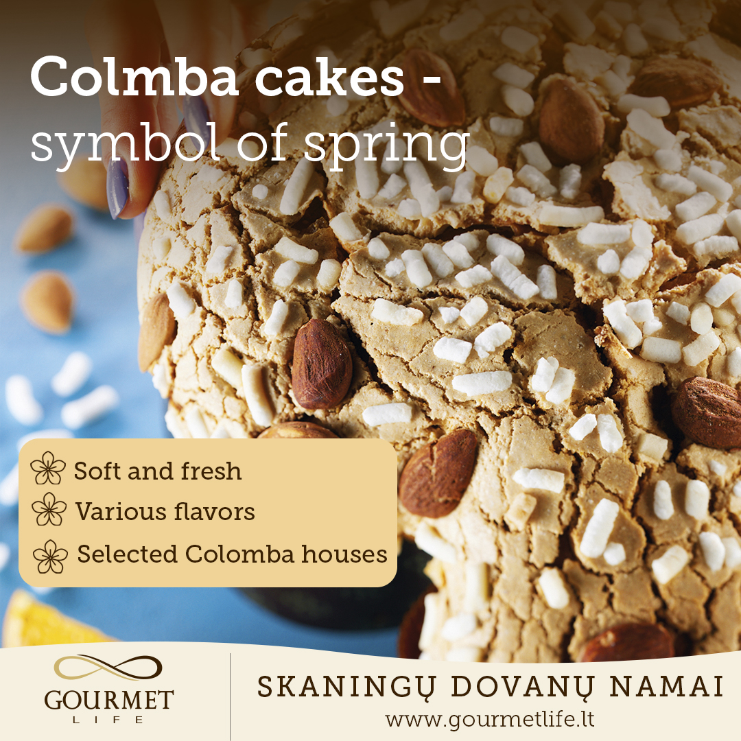 Colomba pyragai – Gourmet life parduotuvėje