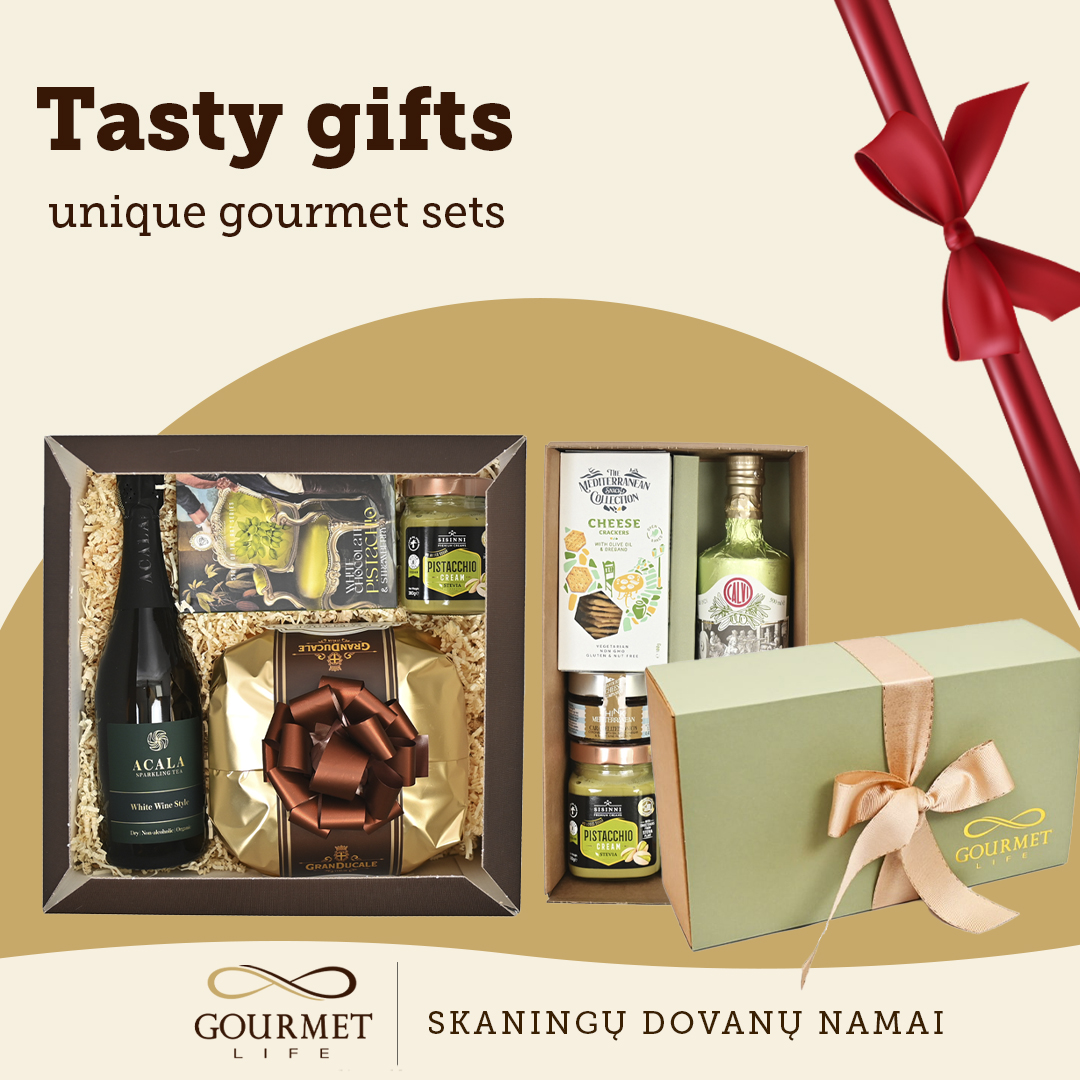 Skaningos dovanos – Gourmet life parduotuvėje