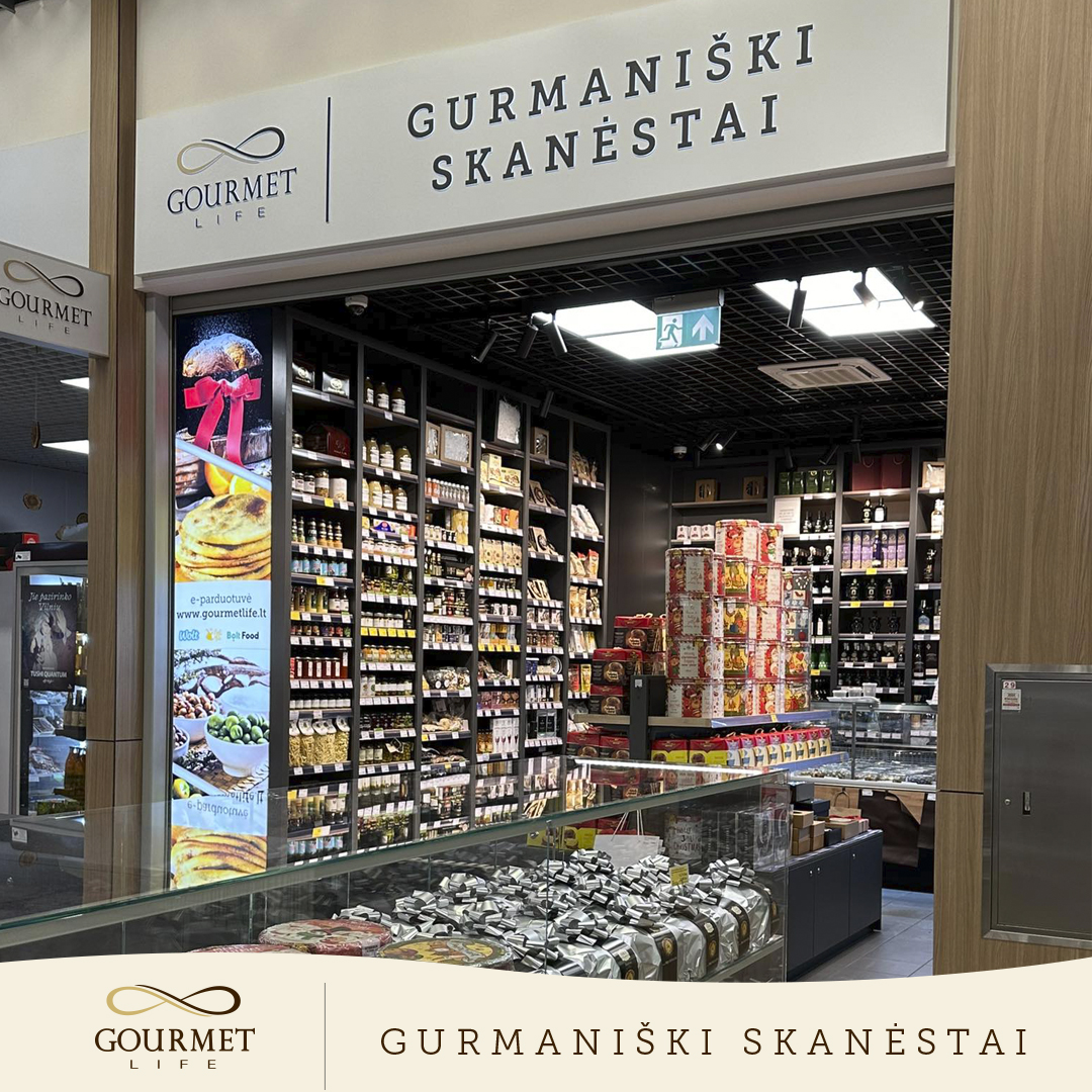 Gurmaniško maisto parduotuvė – Gourmet life