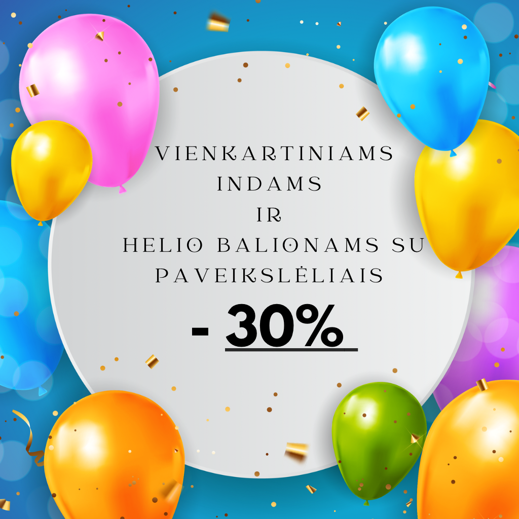 Nuolaidos – 30 %