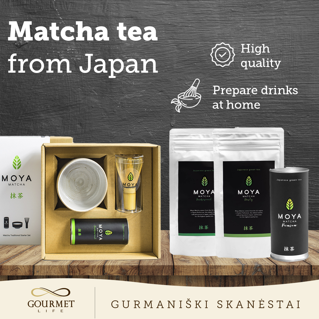 Matcha arbata – Gourmet life parduotuvėje