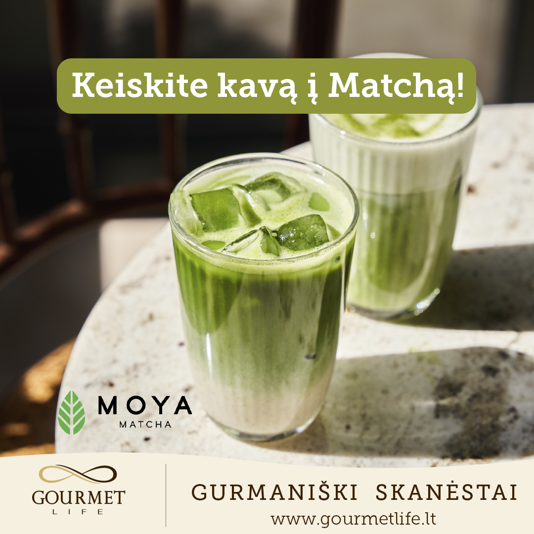 Keiskite kavą į Matchą!