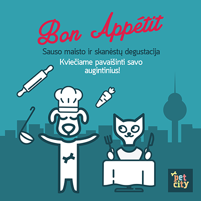 Bon Appétit! Maisto degustacija keturkojams draugams