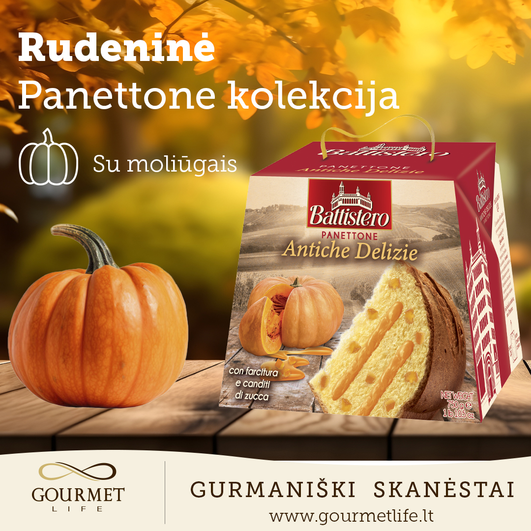 Panettone rudeninė kolekcija!