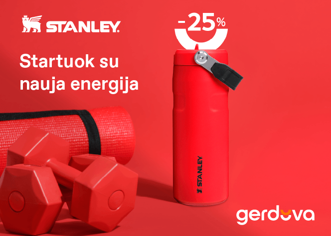Stanley gertuvės -25%