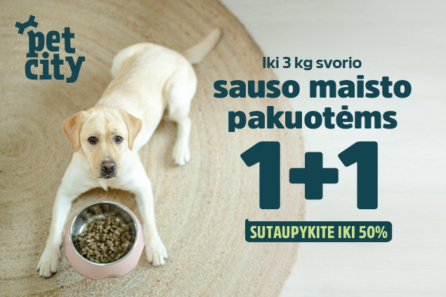 1+1 mažoms sauso maisto pakuotėms