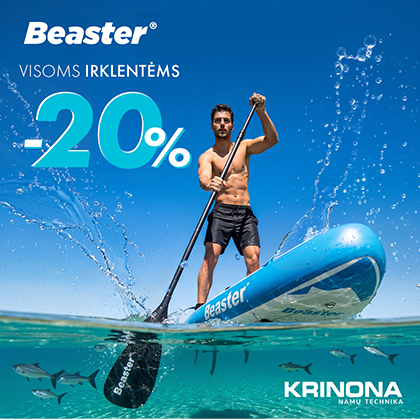 -20%  „Beaster“ irklentėms