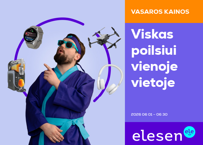 Visa elektronika vienoje vietoje