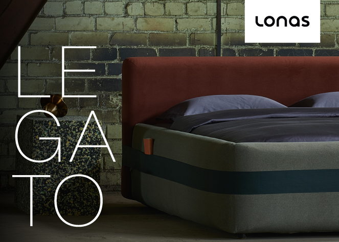NAUJIENA. Lova LEGATO.