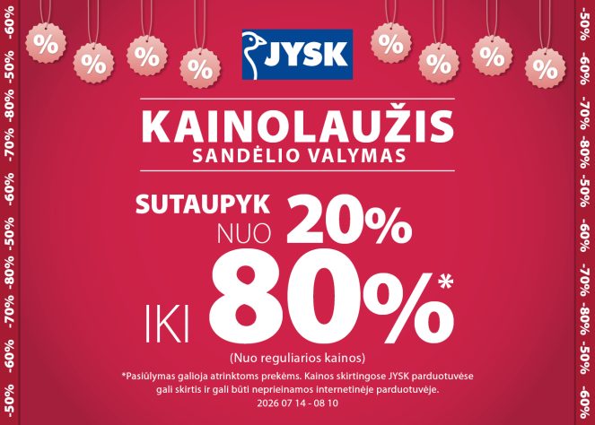 KAINOLAUŽIS SANDĖLIO VALYMAS