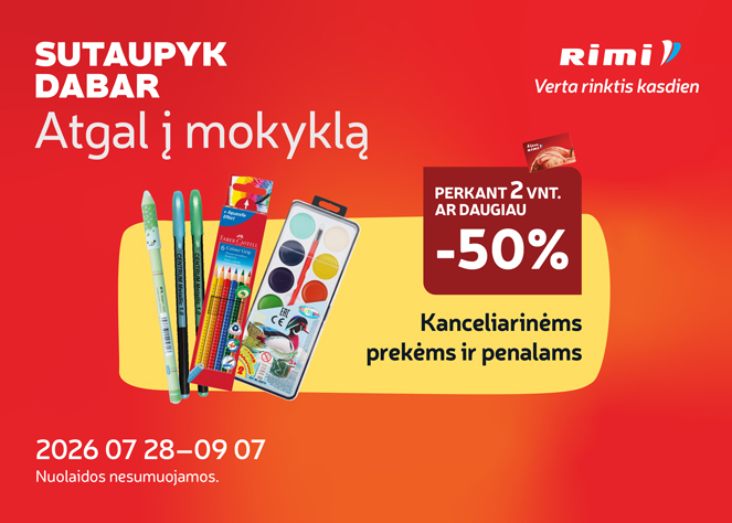 RIMI | MOKYKLINIS KATALOGAS