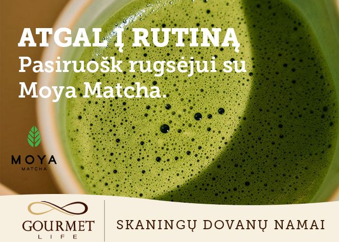 Atgal į rutiną su Moya Matcha