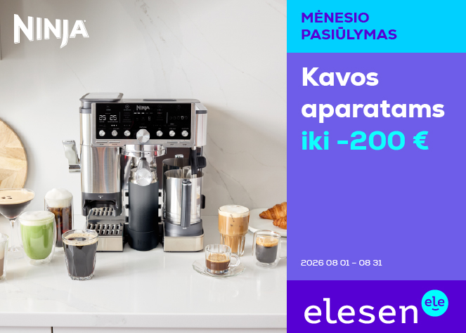 ELESEN. Ninja kavos aparatams iki –200 €