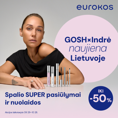 Spalio SUPER pasiūlymai ir nuolaidos iki -50 %!