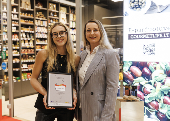 „Gourmet Life“ produktų kokybę patvirtino tarptautiniu sertifikatu