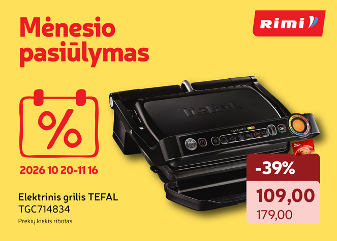 RIMI | MĖNESIO PASIŪLYMAS