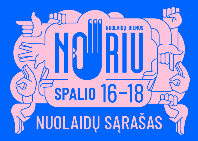 NØRIU nuolaidų dienos!!!