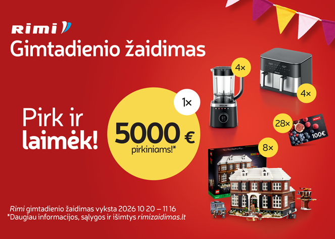 RIMI | GIMTADIENIO ŽAIDIMAS