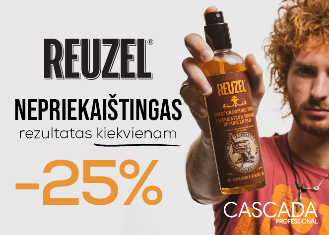 -25 % nuolaida REUZEL
