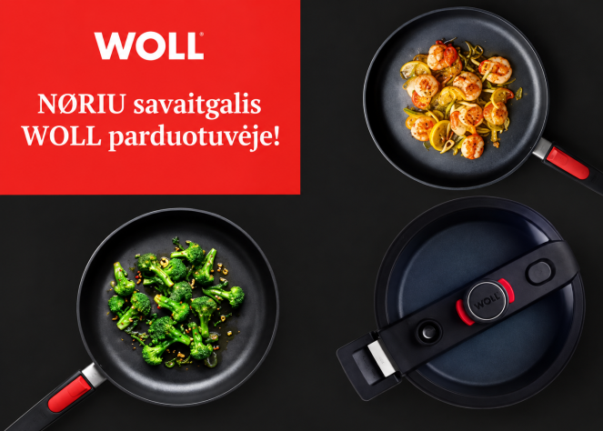 NØRIU savaitgalis WOLL parduotuvėje!